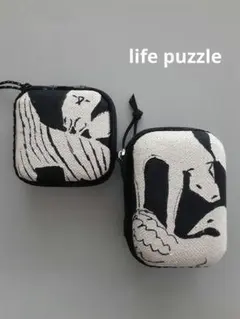 ミナペルホネン　ガジェットハードケース 小物　イヤホン　ハンドメイド