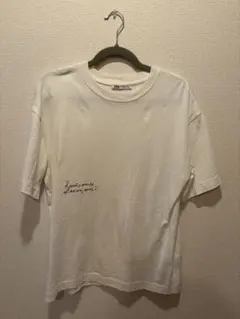 ZARA Tシャツ ホワイト 花柄 プリントのサムネイル