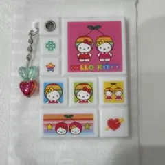 タイルシール風ミニミラー キティ