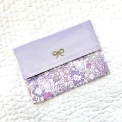 ミニティッシュケース　リバティ（ミシェル/クリスタルシオン）使用　ハンドメイド