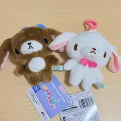 【サンリオ】くりっぴぃ シュガーバニーズ 平成うさちゃんず しろうさ くろうさ
