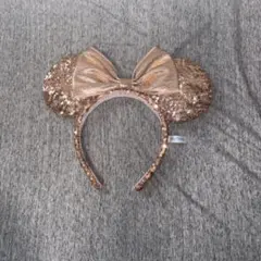ミッキー耳カチューシャ ローズゴールド