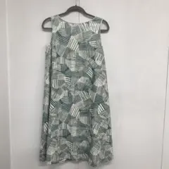 4ピ292◎nume◎ヌメ◎ひざ丈ワンピース◎ノースリーブ◎レディース