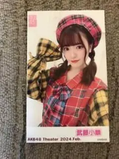 AKB48劇場 チェキ風 生写真 2024/2　武藤小麟 3