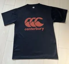 canterbury カンタベリー ネイビーTシャツ メンズMサイズ