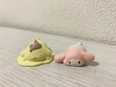 サンリオ　ふにゅまるスタイルフィギュア マイメロ　とろり～んマスコット ポムポム
