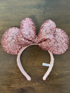 ディズニー ミニー スパンコールカチューシャ