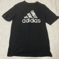 adidas アディダス 半袖 Tシャツ L ブラック カモフラ 迷彩 ロゴのサムネイル
