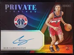 Bub Carrington RC On Card Auto サイン