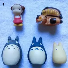 スタジオジブリ「となりのトトロ」指人形 6点セット