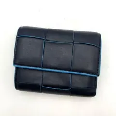 希少 付属付⭐️ボッテガヴェネタ カセット 三つ折りファスナーウォレット