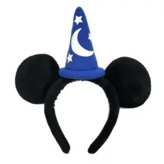 ミッキー　カチューシャ　魔法使いの帽子　ディズニー