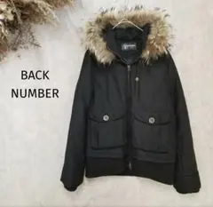 バックナンバー【М】ファー付きマウンテンパーカー　天然ファー　ラクーン　m595