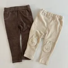 コーデュロイ レギンス