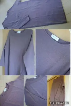 ★新品同様★OPAQUE.CLIPニットワンピース★