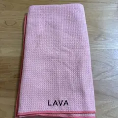 LAVA ヨガタオル ピンク