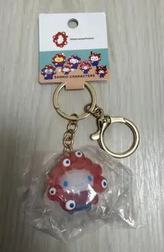 【新品】ミャクミャク　サンリオ　シナモンロール　クリアキーホルダー　万博