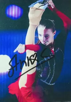 女子 フィギアスケート アリサ・リュウ 直筆サイン入り写真 kw - メルカリ