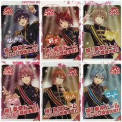 【6枚】すとぷり カード  莉犬 さとみ ころん るぅと ジェル ななもり