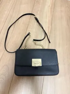 MICHAEL KORS ブラックショルダーバッグ