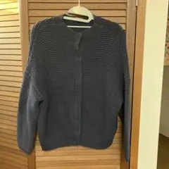 スタジオクリップ綿ニットカーディガン
