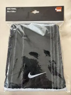Nike タオル ブラック 35cm x 80cm ナイキのサムネイル