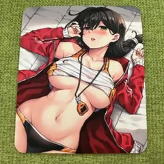 黒髪 美少女 マウスパッド セクシー