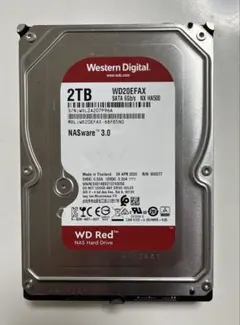 Western Digital WD20EFAX 2TB NAS HDD●37