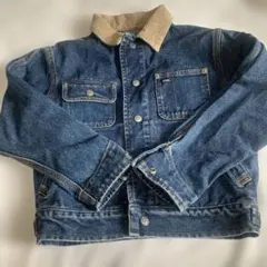 希少　POLO ポロ ラルフローレン デニムジャケット Gジャン キッズ 130