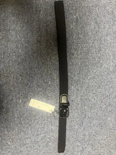 UNIQLO レザーコンビネーションメッシュベルト M ブラック