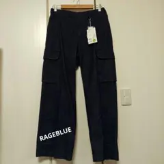 RAGEBLUE M47ワイドストレートミリタリーカーゴ NAVY
