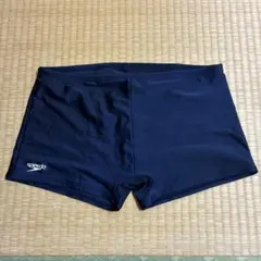 Speedo 競泳水着 ボックス型 ネイビー XOサイズ