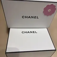 シャネルギフトボックス　メッセージカード付き