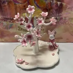 ミニーマウス スタチュー花台 ブロンズ風 置物 オブジェ インテリア