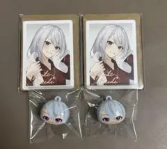 にじさんじ びっくらたまご つむまる 樋口楓 カード+マスコット 2点