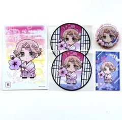 東京リベンジャーズ　プリンセスカフェ　桜和服　乾青宗セット　ポストカード　トレカ