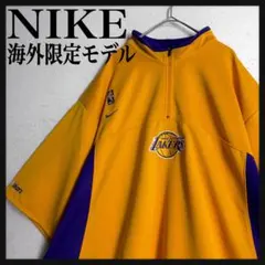 L 90s オーバーサイズ NBA レイカーズ ウォームアップウェア ネイビー
