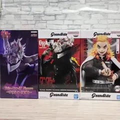 【鬼滅の刃・ダンダダン】男の子フィギュア3個セット