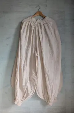 うさとの服 ムササビ パンツ ussato うさと 草木染め 手紡ぎ手織り