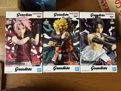 ナルト疾風伝　Grandista - ナルト　うちはサスケ　春野さくら3種セット