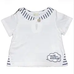 アースミュージックアンドエコロジー　セーラー襟トップス　Tシャツ　半袖　セーラーのサムネイル