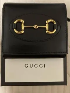 未使用品 GUCCI Wホック財布 138029 ホースビット 箱付き 210 - メルカリ