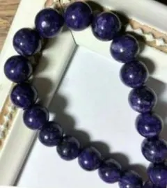 天然石大粒 チャロアイト 存在感のある 1連まとめ売り