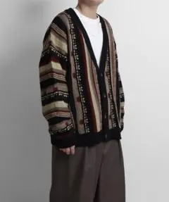 Confirm コンファーム　ヴィンテージライク 3Dニット カーディガン