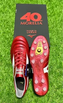 モレリア 2　赤　27㎝ MIZUNO - 25.5cm 40周年 ミズノ モレリア II JAPAN モレリア 2の