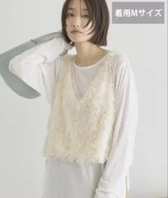 アメリカンホリック　フェザーVネックベスト