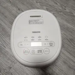 YAMAZEN 炊飯器 本体 3合炊き ホワイトのサムネイル