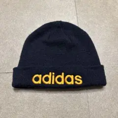 adidas アディダス　ビーニー　ニット帽　ビンテージ 90s
