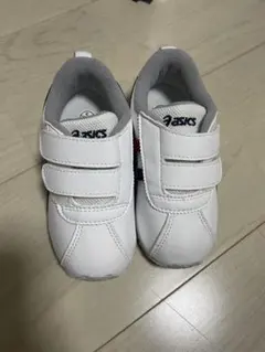 ASICS キッズスニーカー ホワイト　15.5