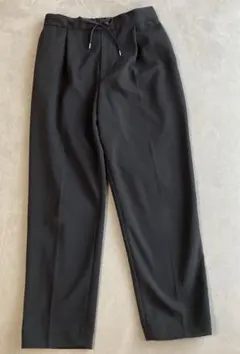 【GLOBAL WORK】裏起毛イージーパンツ　杢グレー　L